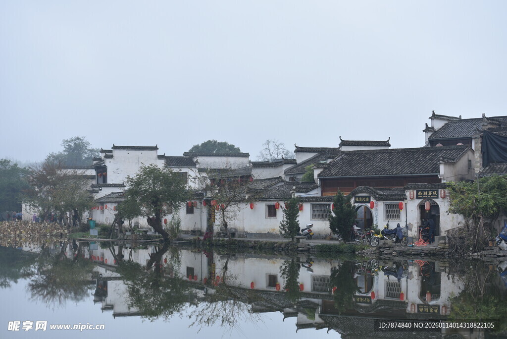 江南水乡古村落景致