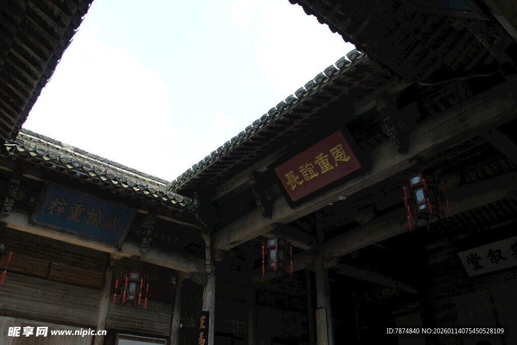 古色古香的中式传统建筑