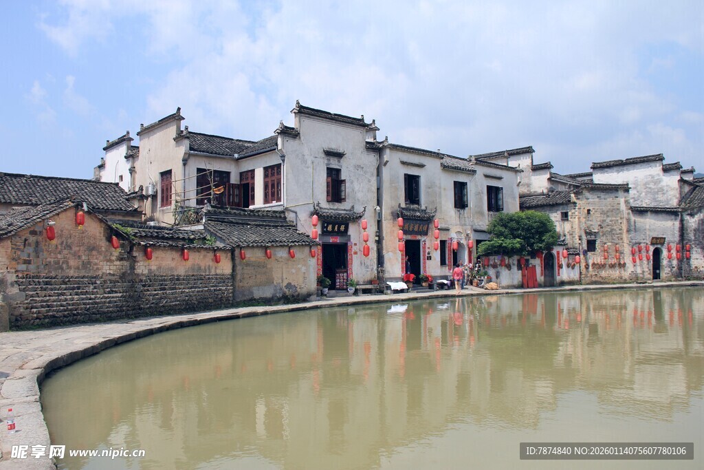 江南水乡古村落景观