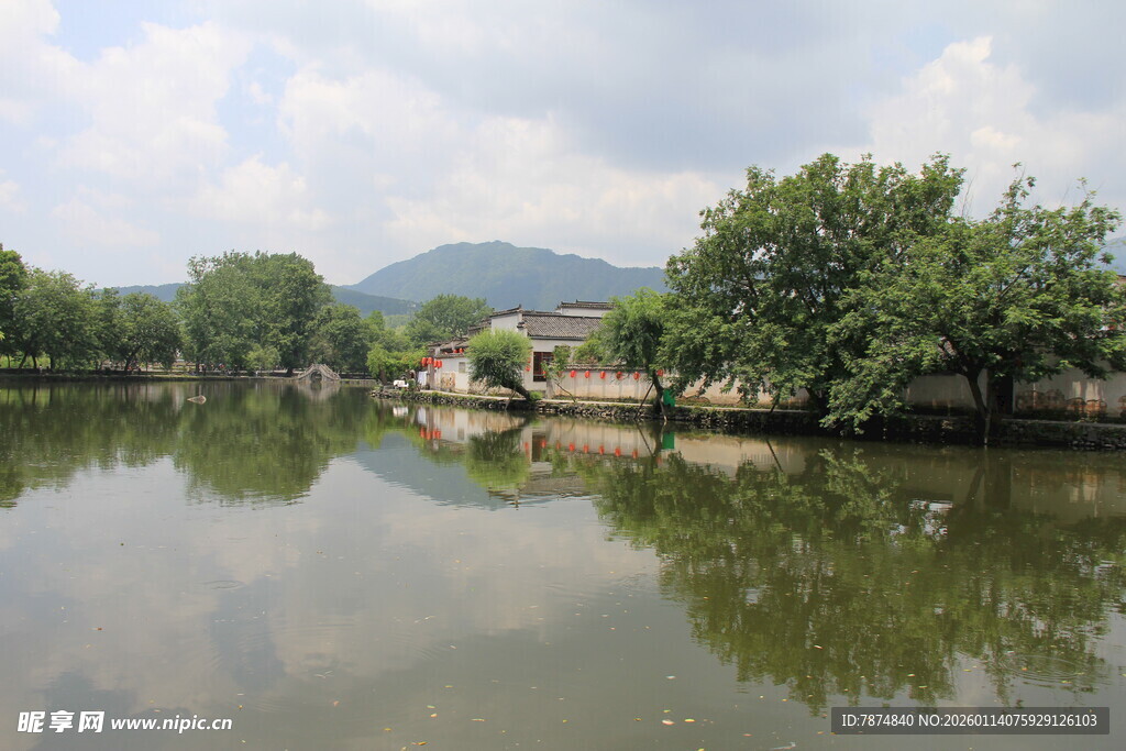 宁静水乡风光
