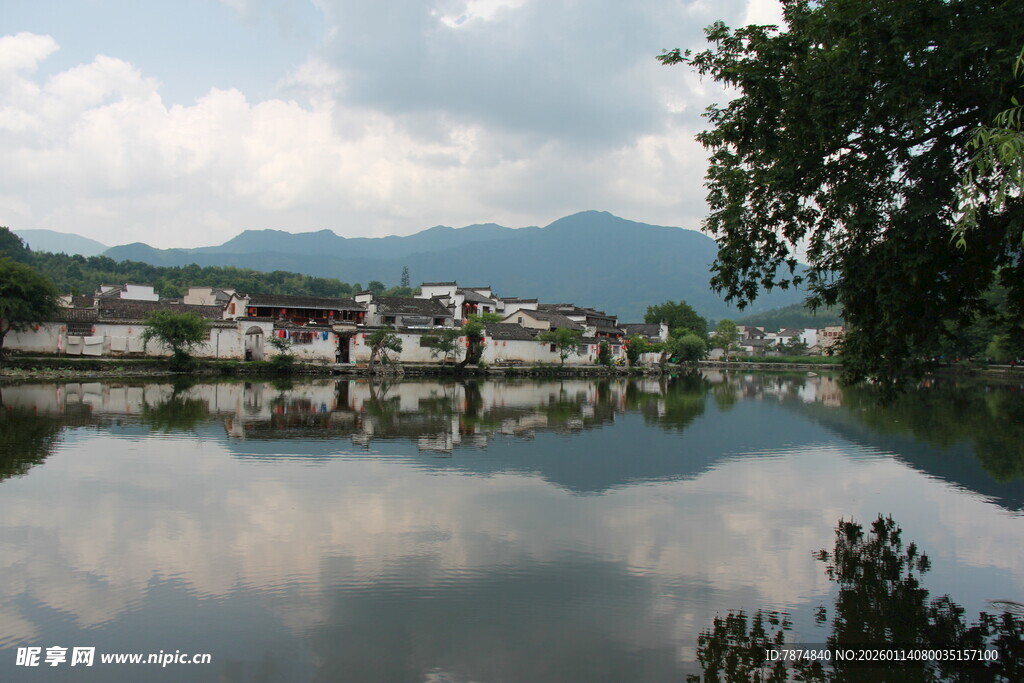 山水相依的宁静水乡