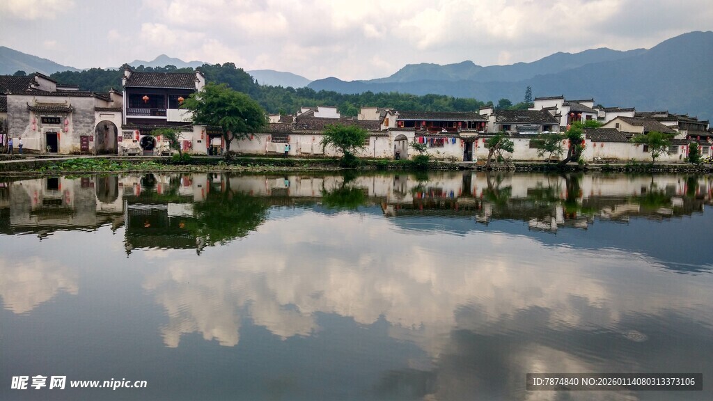 水乡湖景 静谧如画