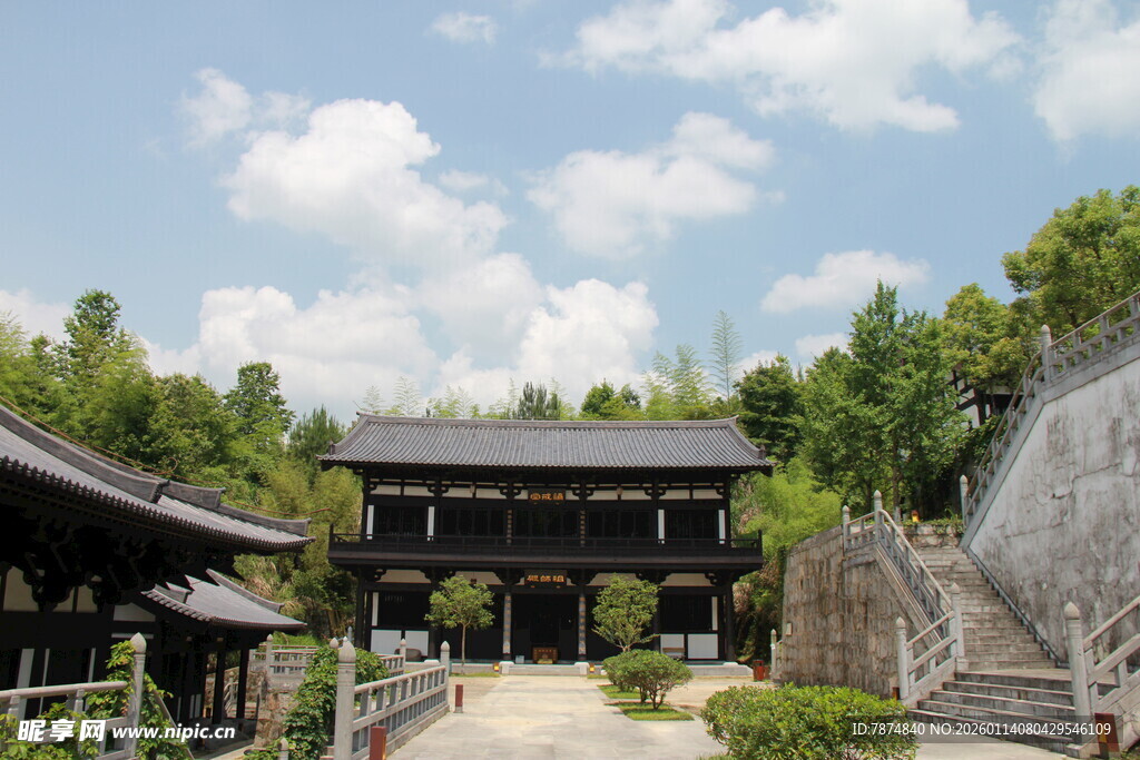 古雅中式建筑景观