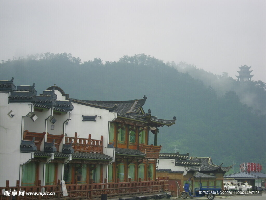 江南水乡古建筑风景