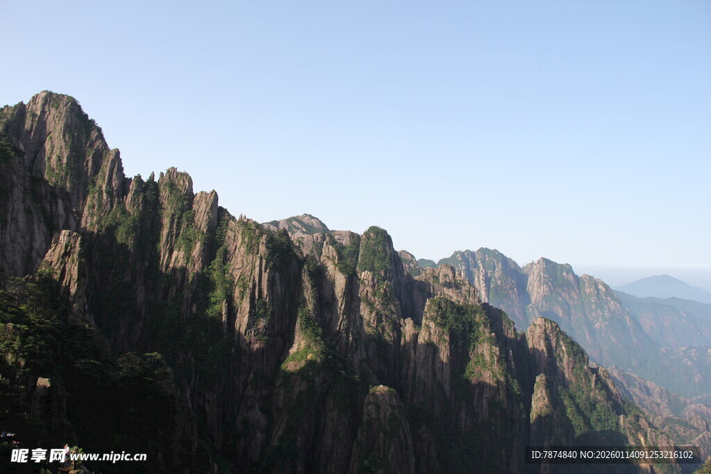 壮丽奇峰黄山美景