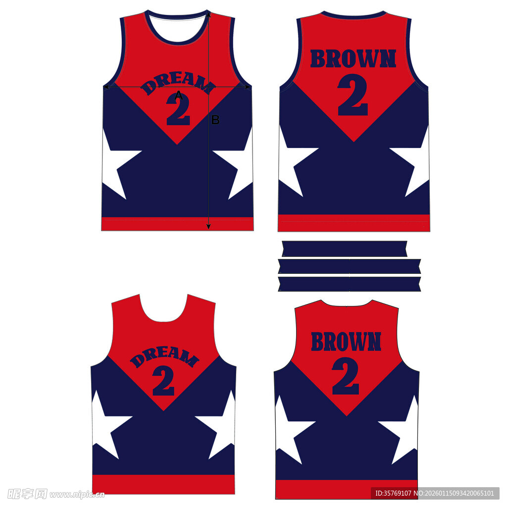 篮球服设计款式展示