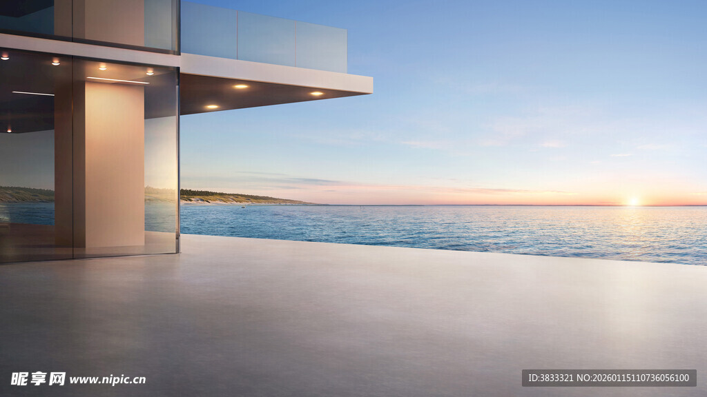 湖边场地汽车KV空景