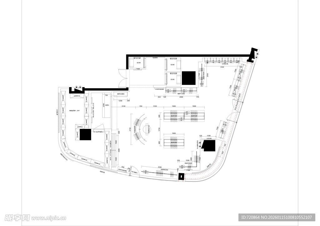 简约户型平面图设计