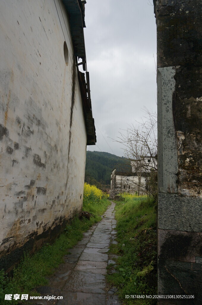 古巷幽径 岁月斑驳的景致