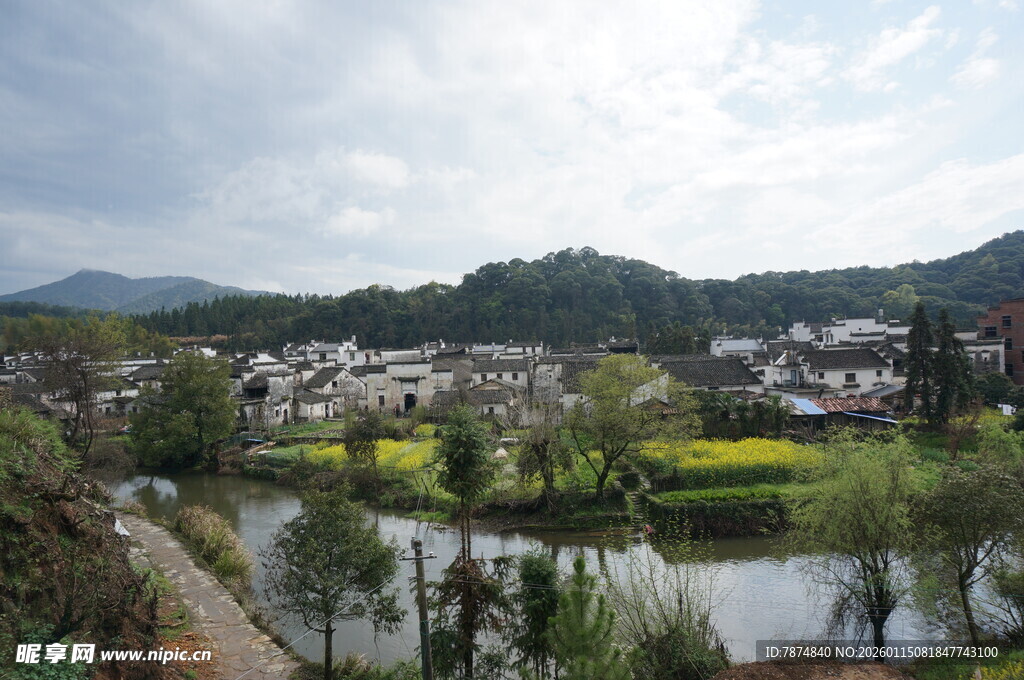 江南水乡田园风光美景