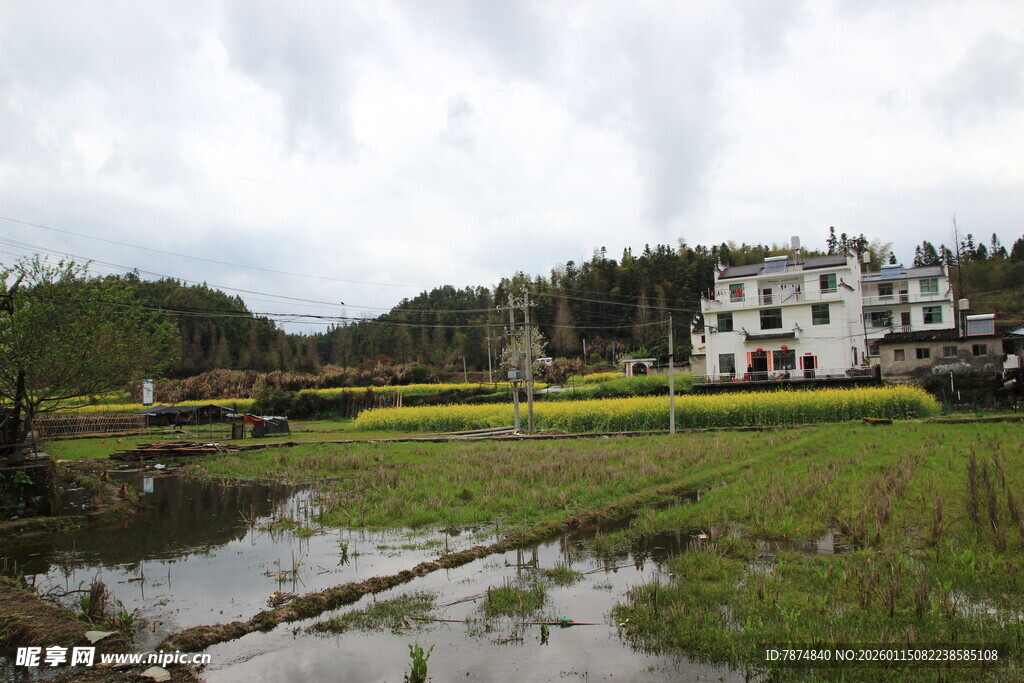 乡村田园风光景致