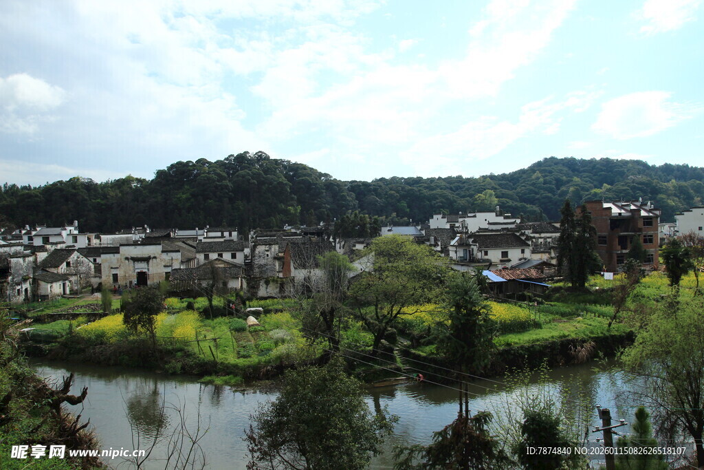 江南水乡田园风光美景