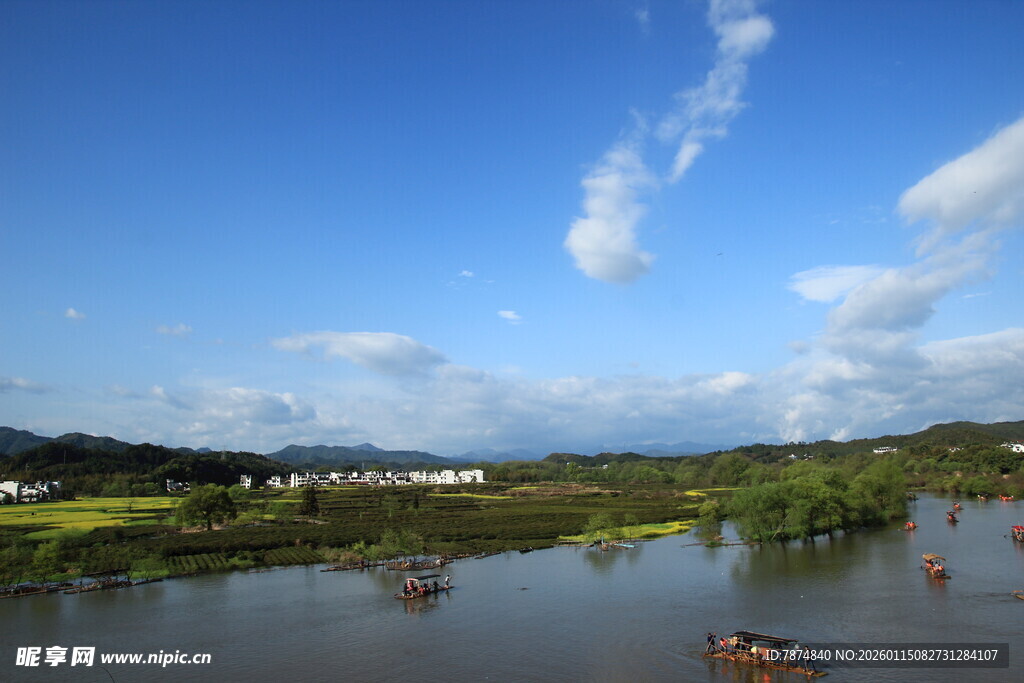 湖畔风光 自然美景如画