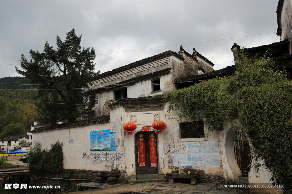 古朴中式民居 岁月韵味