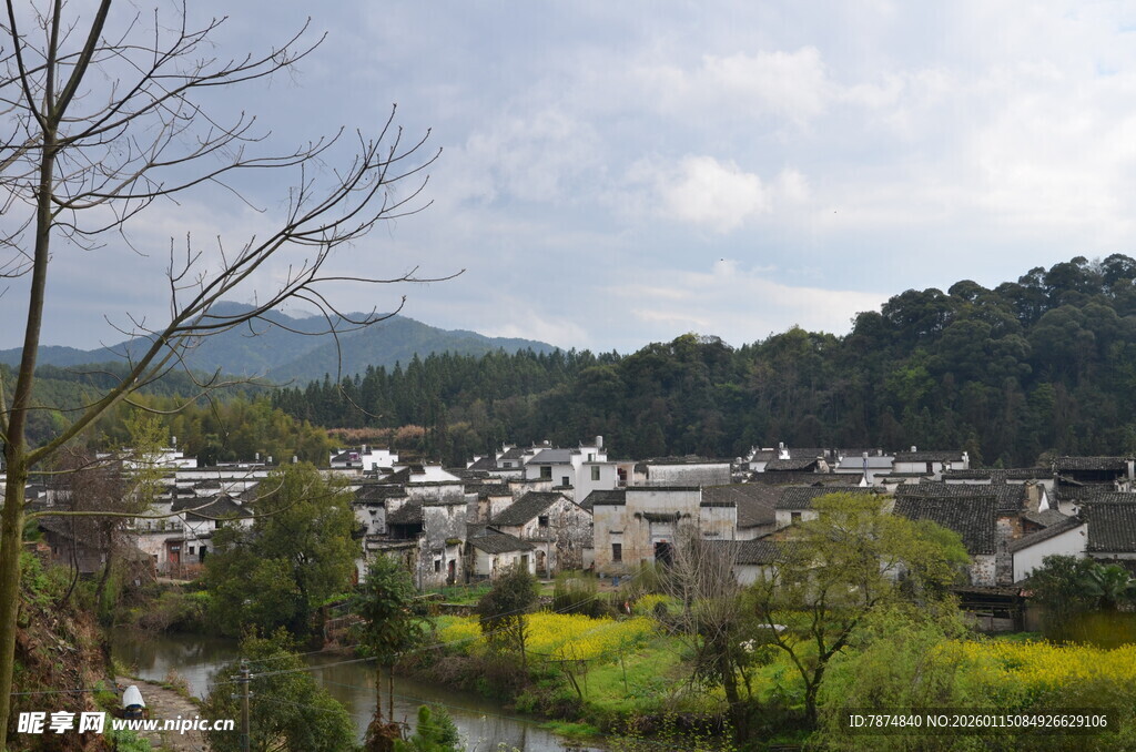 皖南乡村美景如画