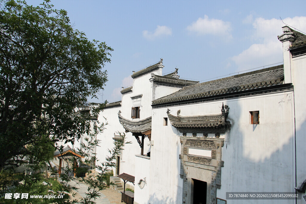 徽派古建筑风景