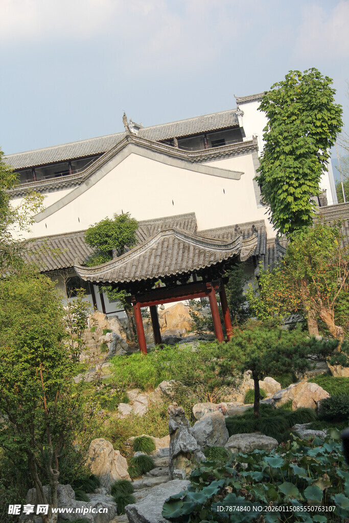 中式园林景致 古朴雅致