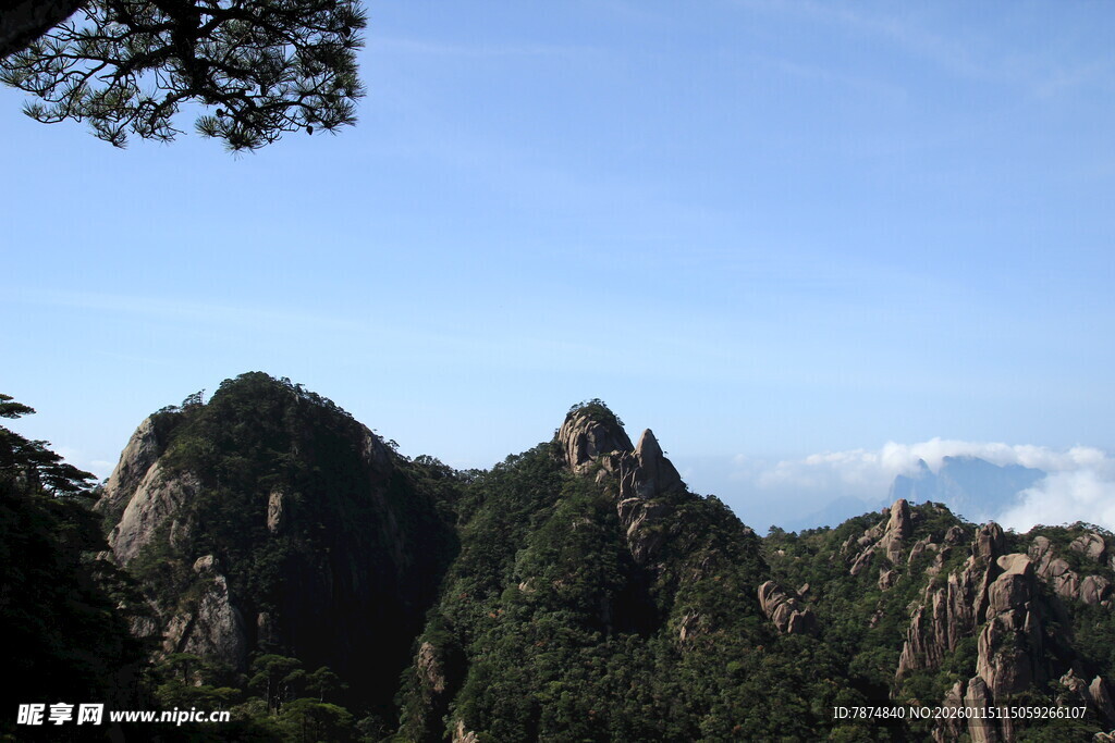 壮丽山景 奇峰罗列