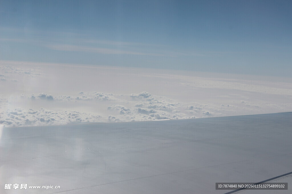 高空俯瞰云海景观
