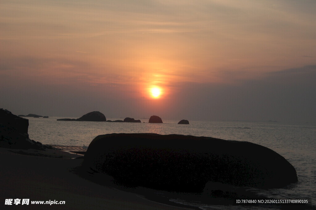 海边日落美景