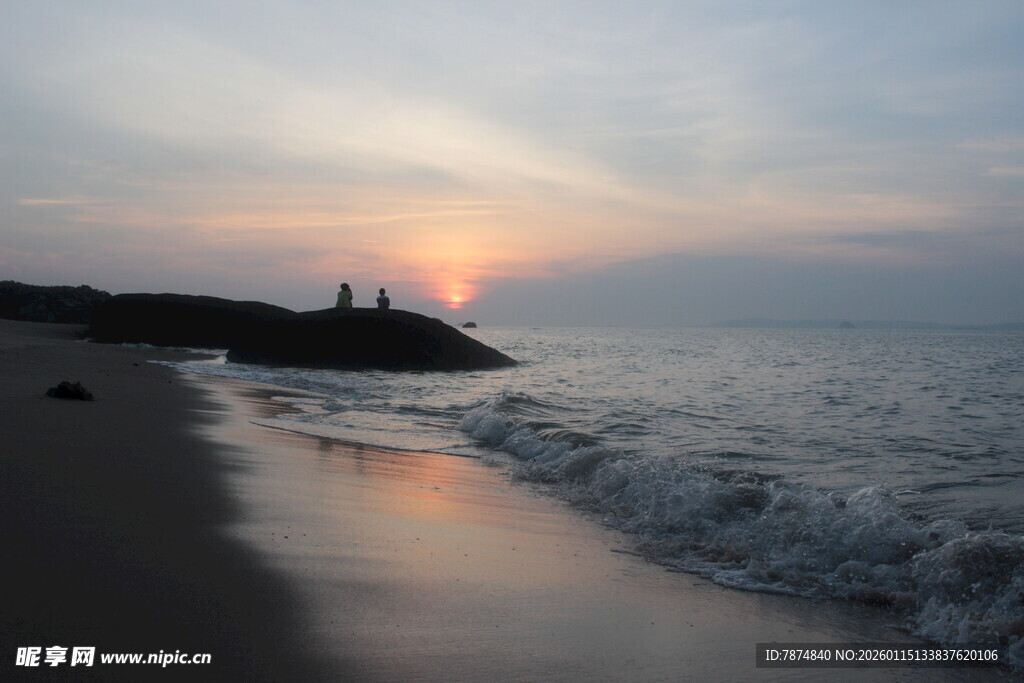 海边日落美景