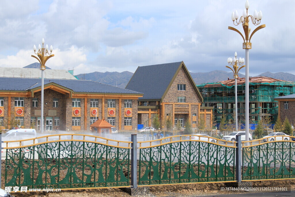 现代风格建筑外观景观