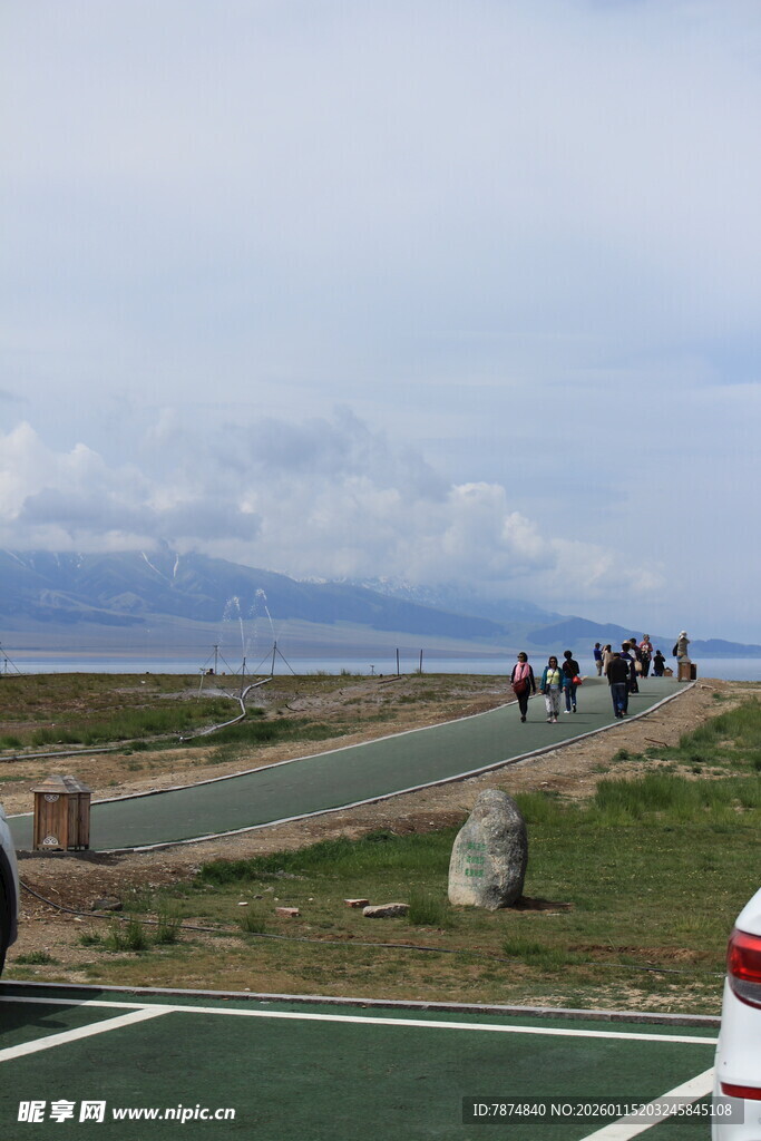 海边公路漫步风景