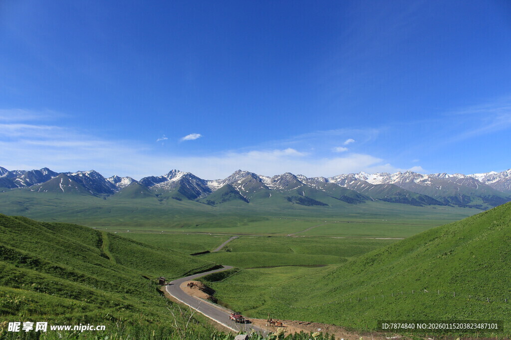 草原公路美景