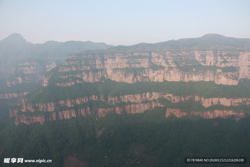 壮丽山景 层峦叠嶂