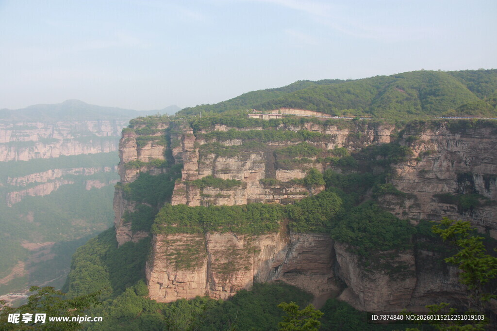 壮丽悬崖景观