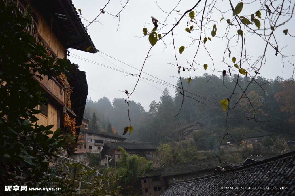 山间村落 静谧古朴之景