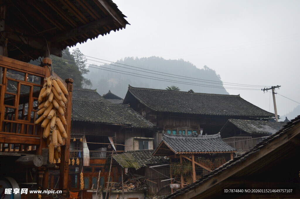 湘西苗寨风光