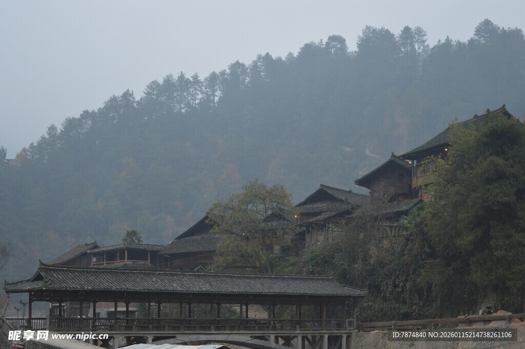 山间古建 尽显古朴韵味