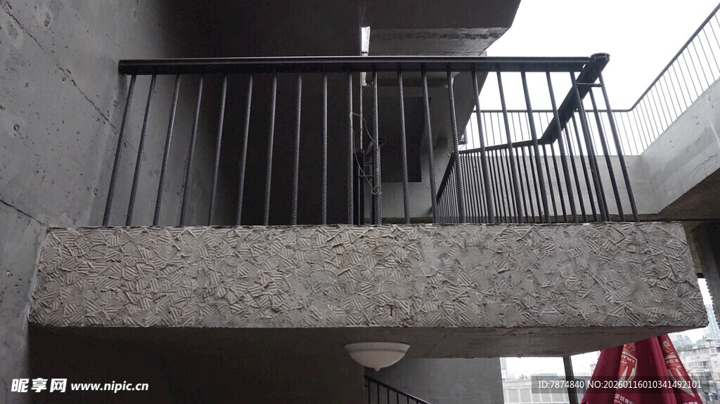 简约阳台护栏外观展示