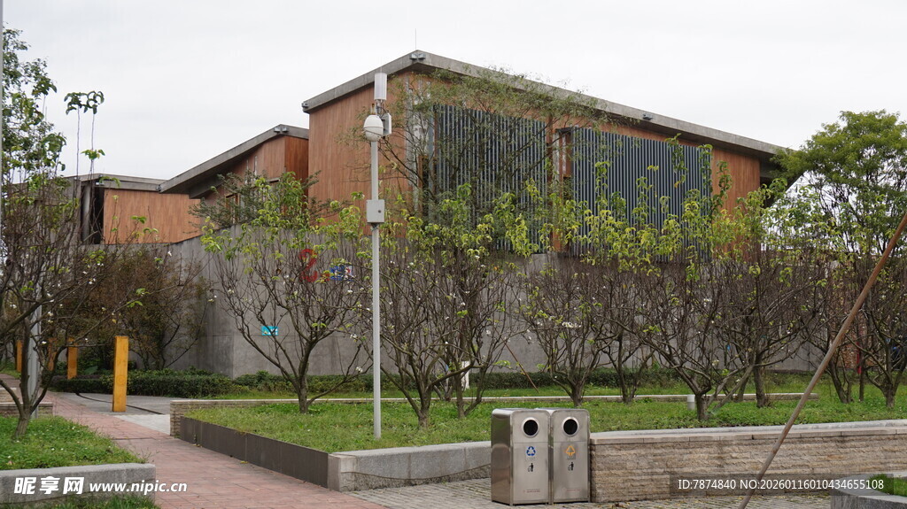 现代风格建筑外观景观