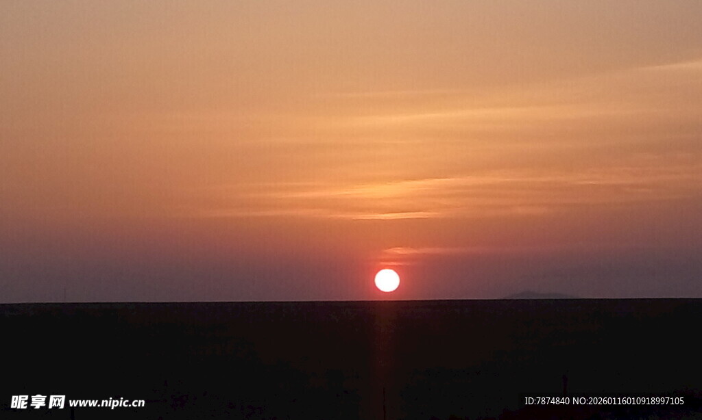 海上日落美景