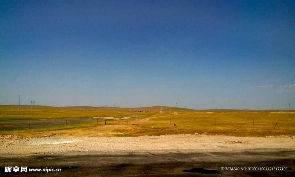 广袤草原风光