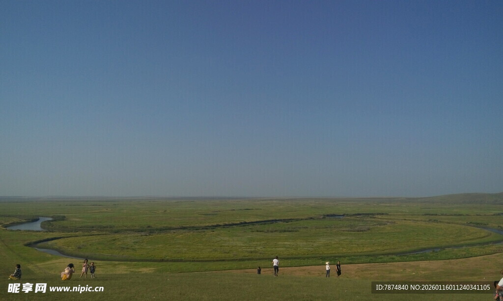 草原风光 开阔自然美景