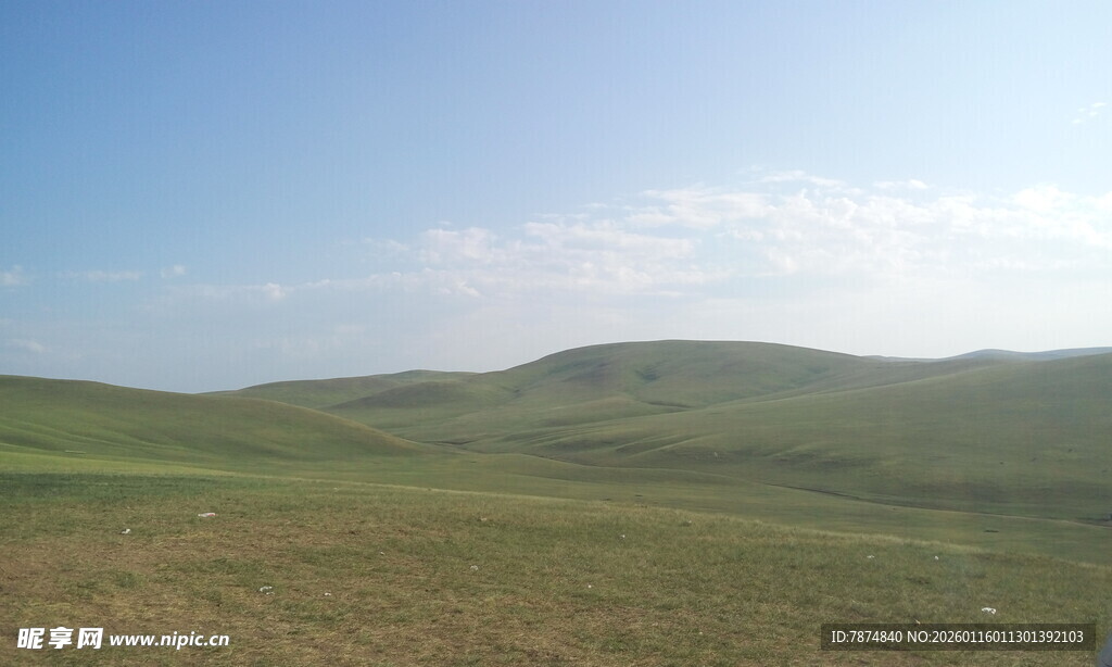 广袤草原风光