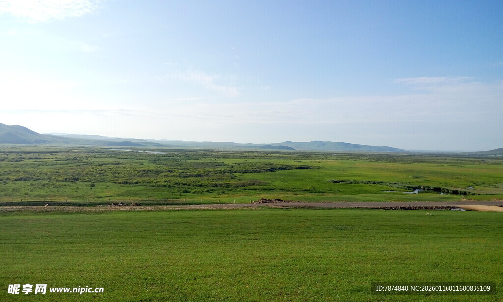 广袤草原风光