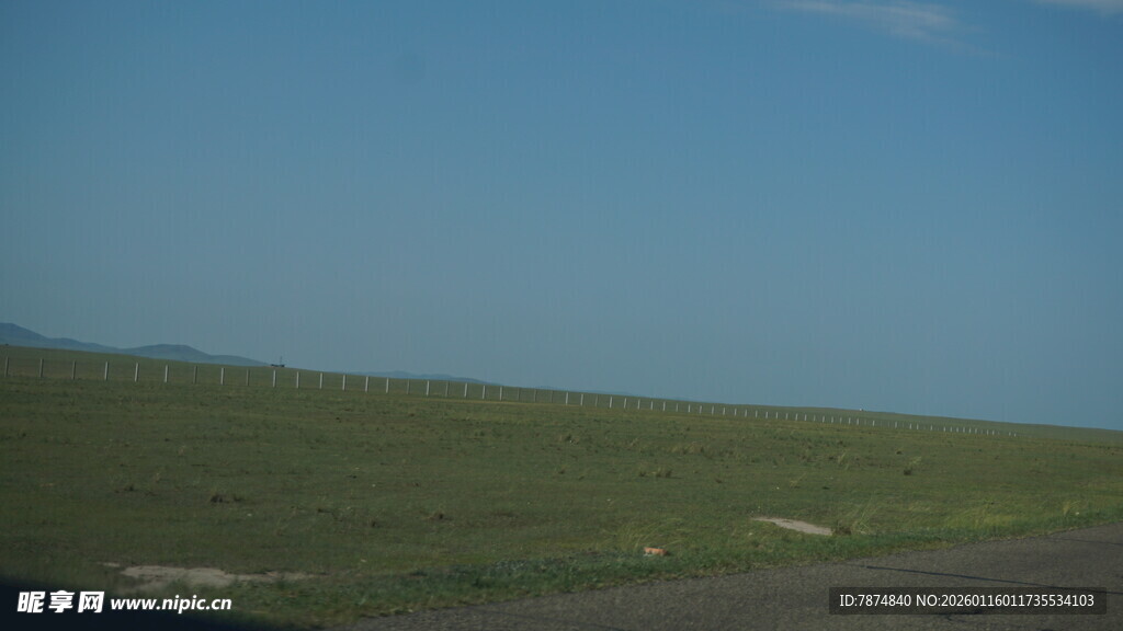 广袤草原风光