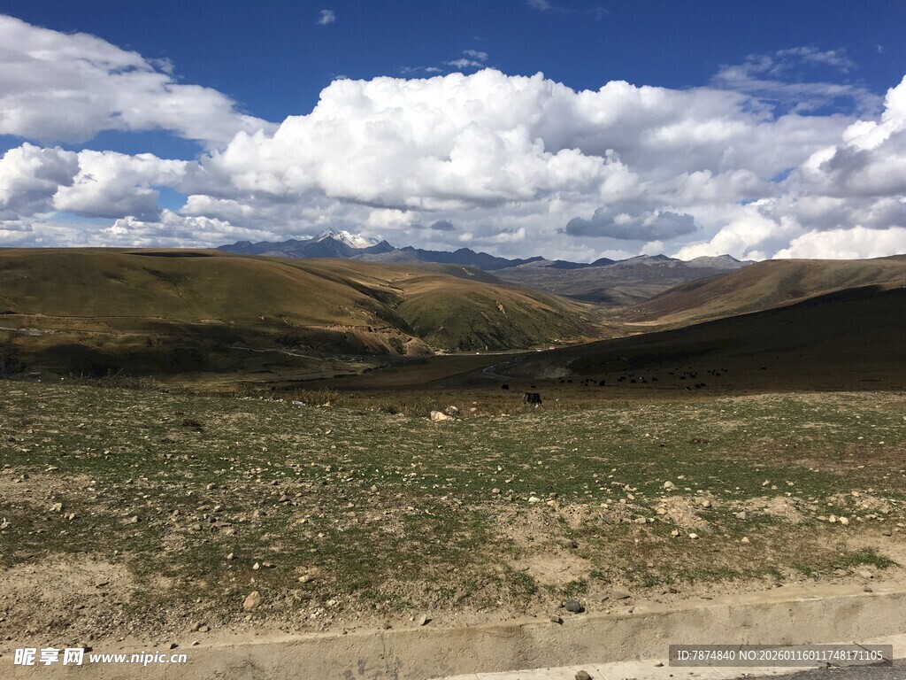 高原旷野风景