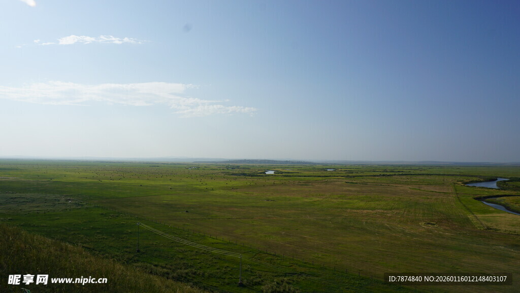 广袤草原风光