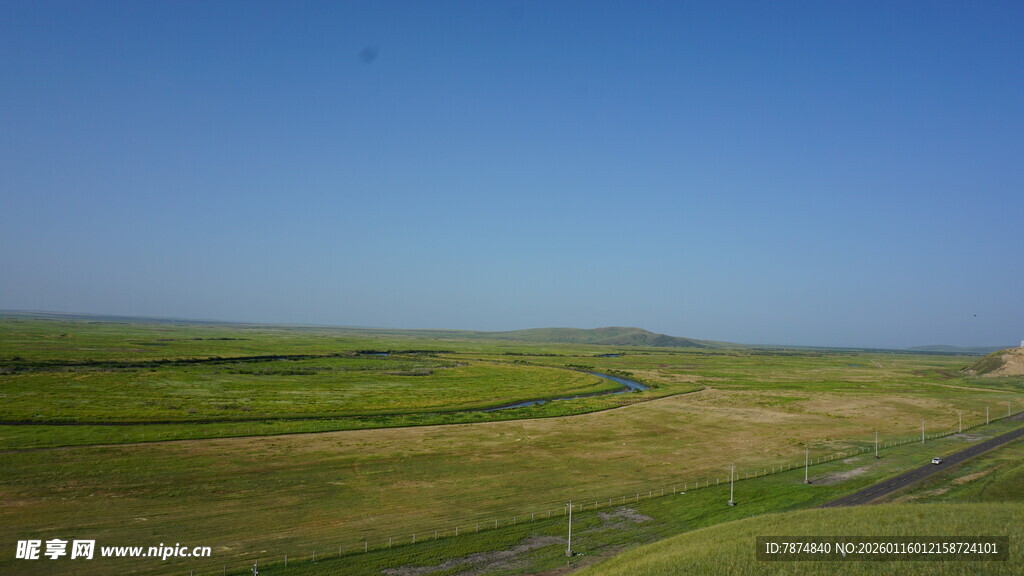 广袤草原风光