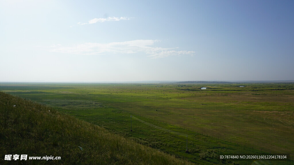广袤草原风光
