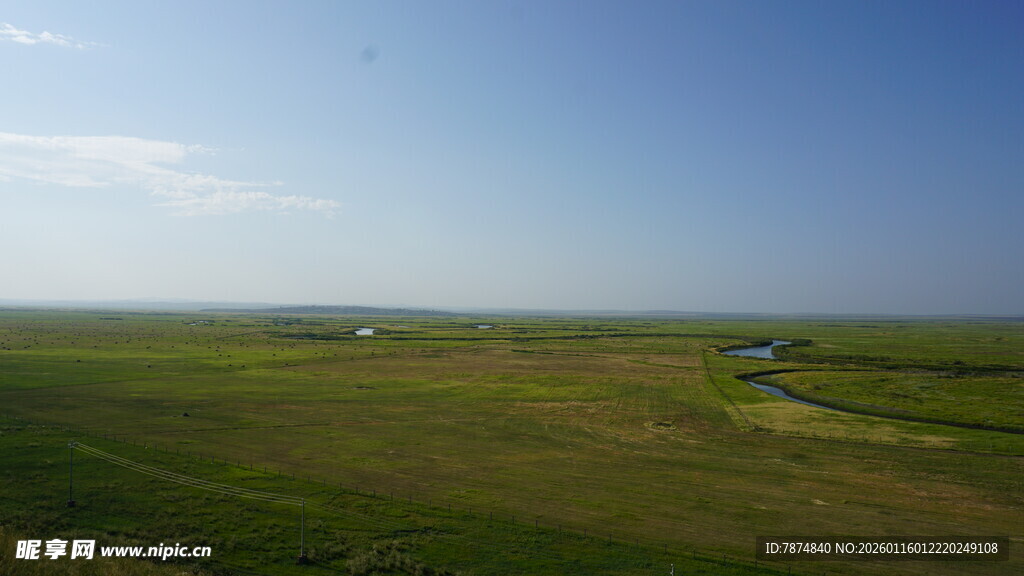 广袤草原风光