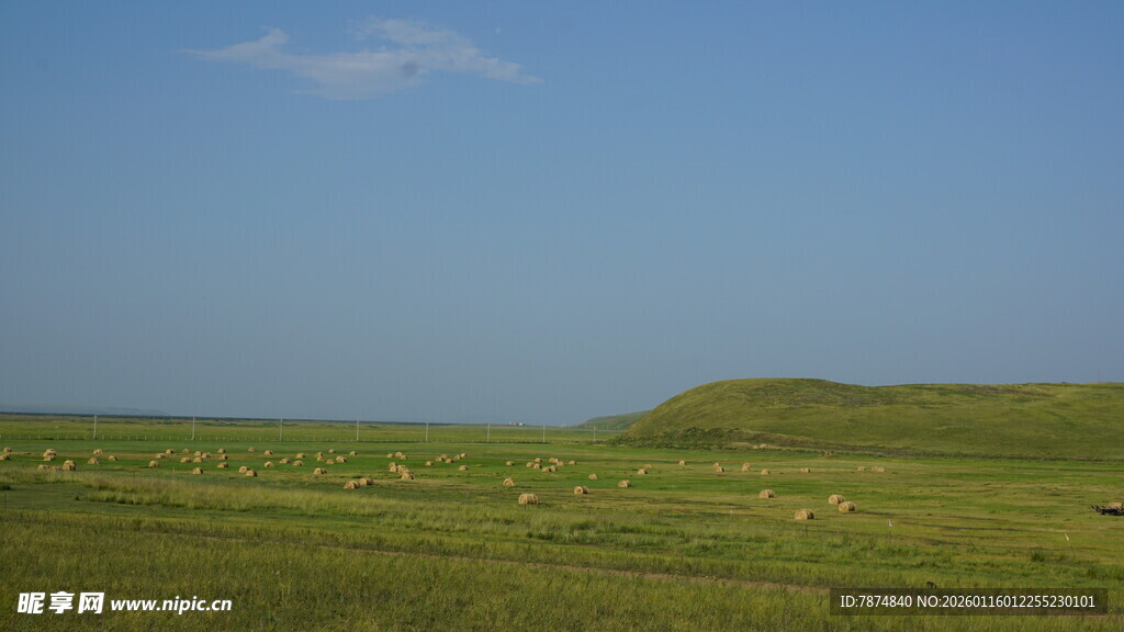 广袤草原风光