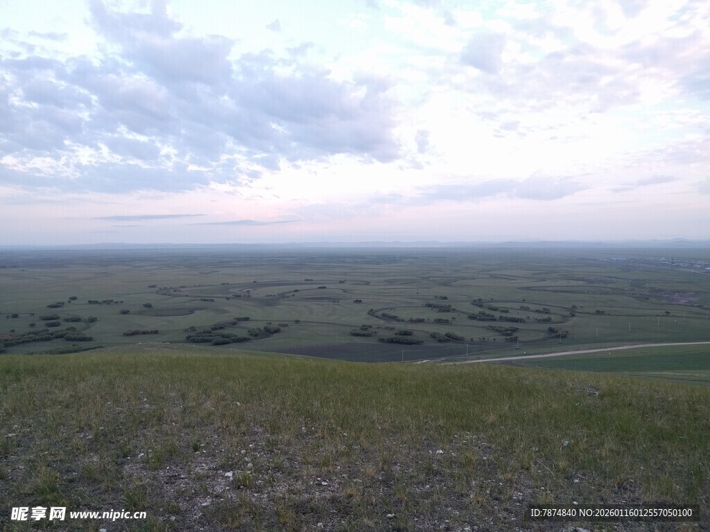草原风光 天际云影