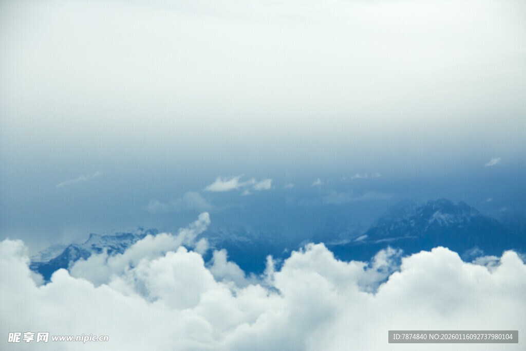 高空云海美景