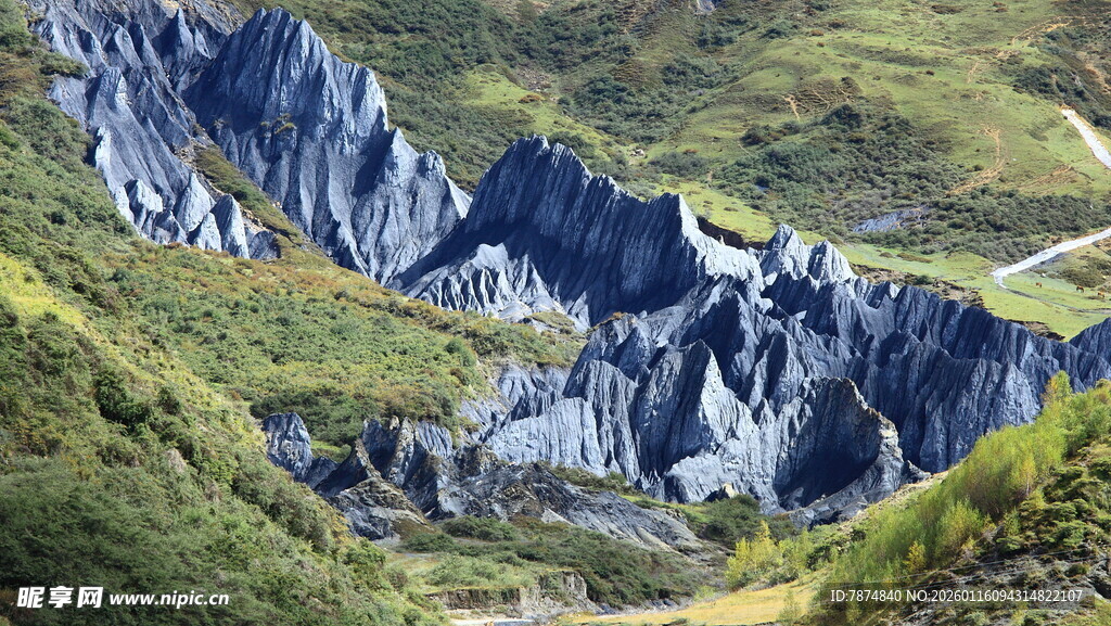 壮丽山川地貌景观